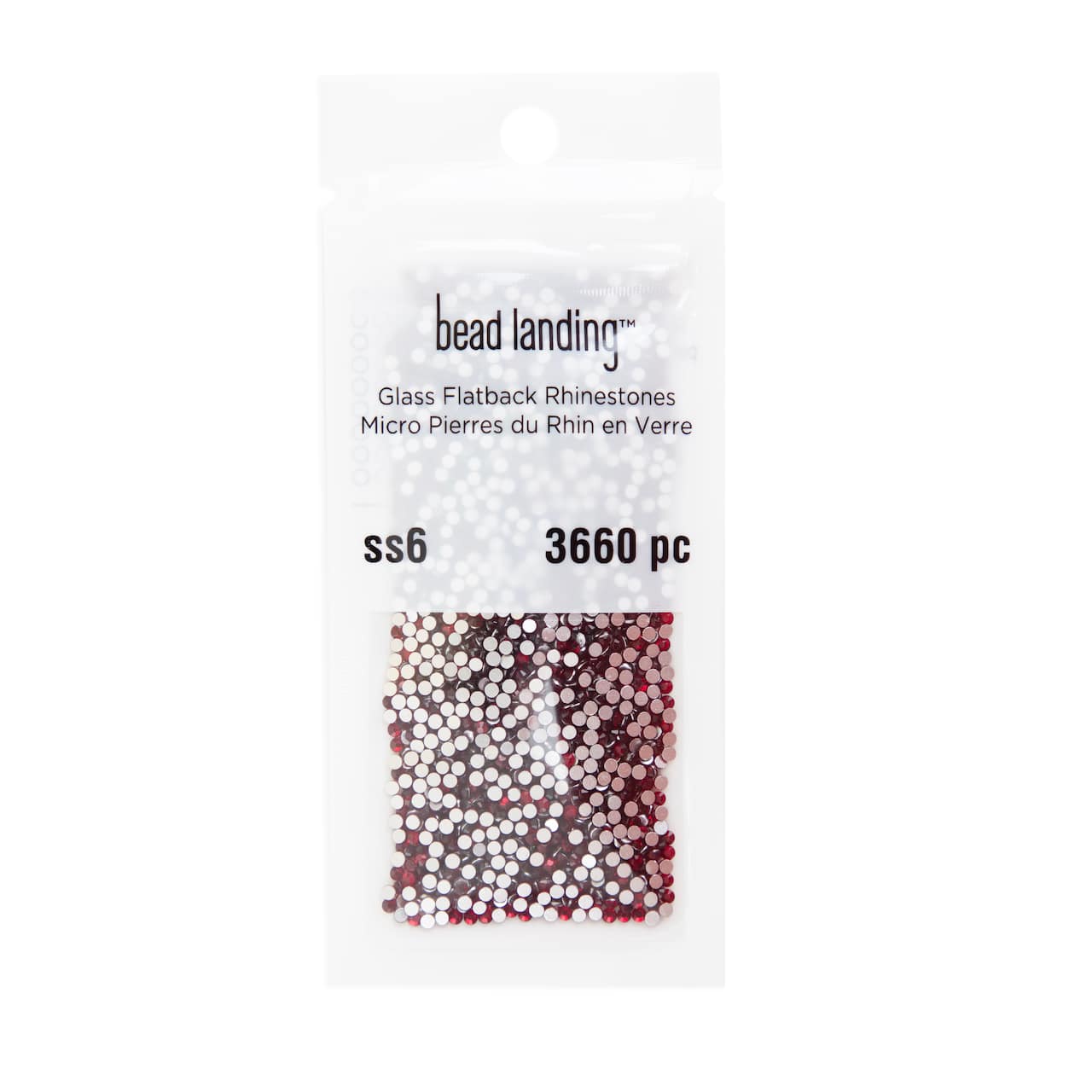 12 Pack: SS6 Glass Flatback Rhinestones by Bead Landing™